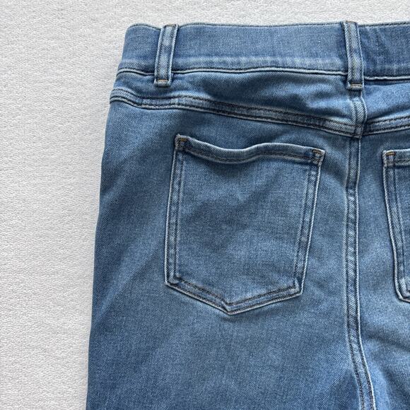 Spanx Women SPANXshape EveryWear Flare Jean Size Large Pull On Light Wash - Picture 12 of 13